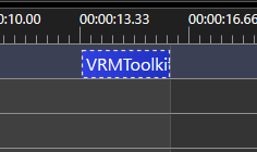 VRMToolKitオブジェクト追加